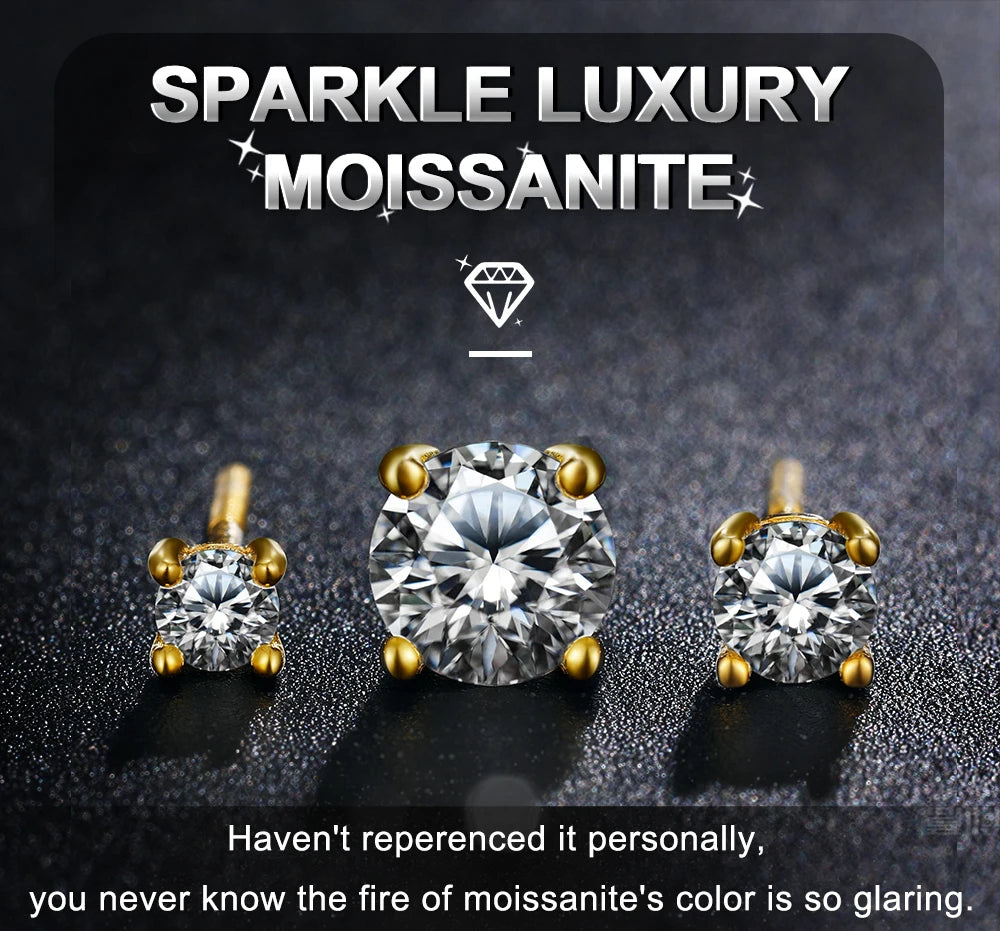 VVS Classic Stud Earrings - Gold