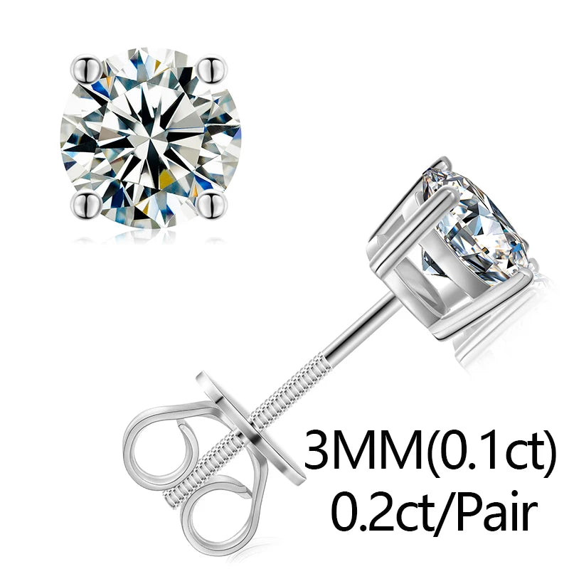 VVS Classic Stud Earrings - Gold