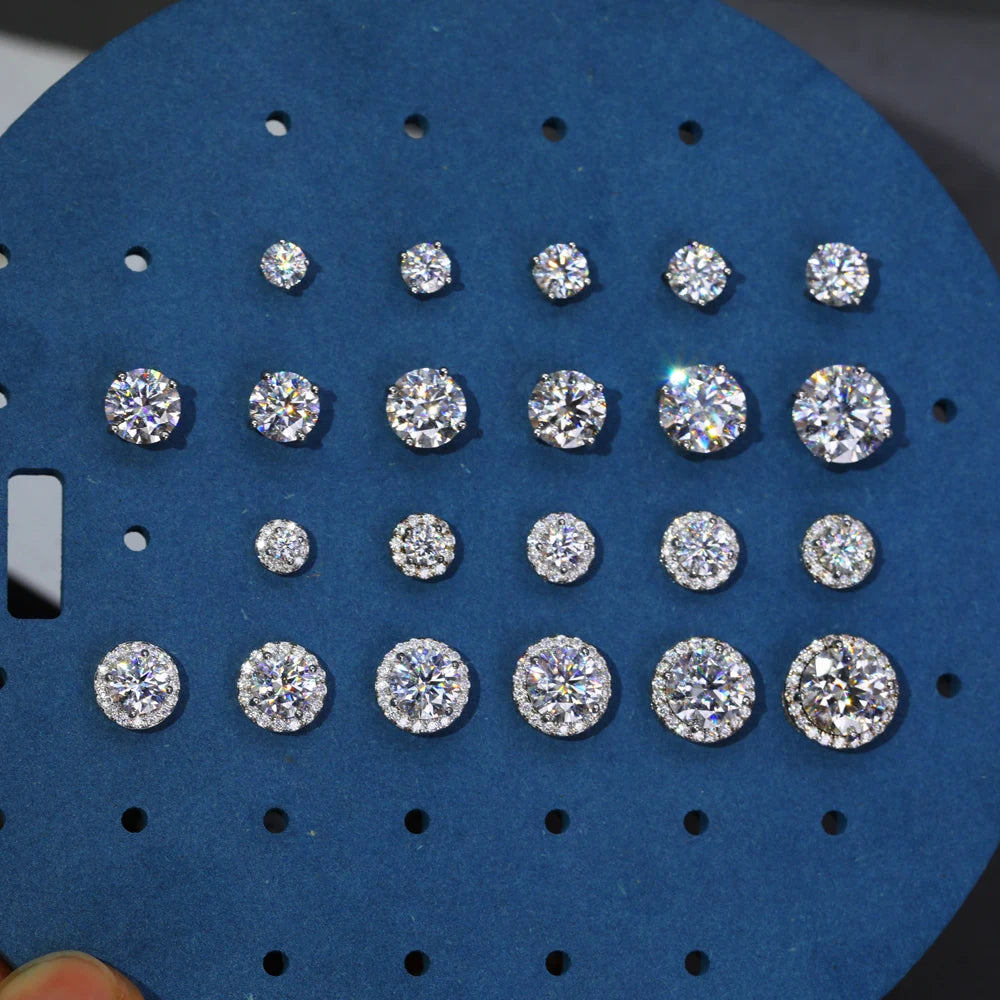 VVS Classic Stud Earrings - Silver